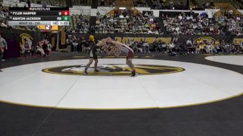 125 lbs Quarterfinal - Ashton Jackson, Purdue vs Tyler Harper, Little Rock