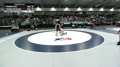 150 lbs 3rd Place Match - Legend Ellis, Threestyle Wrestling Of Oklahoma vs Parker Reynolds, Red Cobra Wrestling Academy