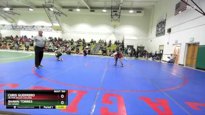 141 lbs Cons. Semi - Chris Guerrero, Victor Valley College vs Shawn Torres, Rio Hondo