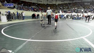 37 lbs Consolation - Waylon Pearson, Barnsdall Youth Wrestling vs Rowdy Tyler, Berryhill Wrestling Club