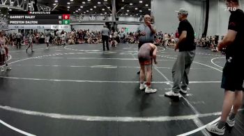 72 lbs Round 4 (8 Team) - Garrett Raley, Kardiac Kidz vs Preston Dalton, Yale Street