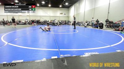 80 lbs Quarterfinal - Landon Wilbur, Jokers 12U vs Daxon McCarther, LWA 12U