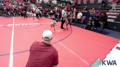 49 lbs Rr Rnd 1 - Tate Sheley, Barnsdall Youth Wrestling vs Marcus Badwan, Team Of Hard Knox