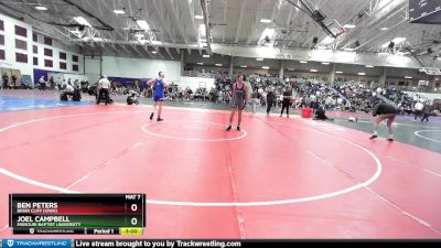 157 lbs Champ. Round 2 - Ben Peters, Briar Cliff (Iowa) vs Joel Campbell, Missouri Baptist University