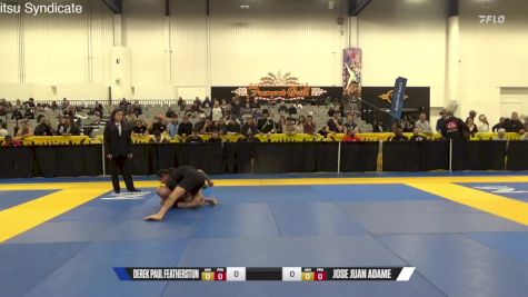 Jose Juan Adame vs Derek Paul Featherstun 2024 World IBJJF Jiu-Jitsu No-Gi Championship