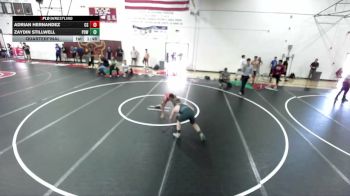 132 lbs Quarterfinal - Zaydin Stillwell, Poway vs Adrian Hernandez, Canyon Springs
