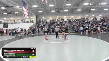 135 lbs Quarterfinal - Chrystopher Hawkins, Hawkins House vs Rosco Lewis, Prodigy Wrestling