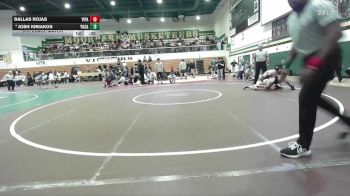 120 lbs 5th Place Match - Josh Kiriakos, Yucaipa vs Dallas Rojas, Villa Park