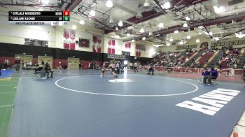 190 lbs 3rd Place Match - Leilani Iaone, Shadow Hills vs Citlali Modesto, Norwalk