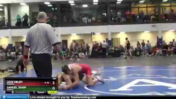 197 lbs Champ. Round 2 - Jack Heldt, Wabash vs Samuel Shaw, Adrian