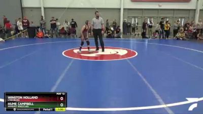 71 lbs Cons. Round 3 - Winston Holland, Lynchburg vs Hume Campbell, Amherst Wrestling