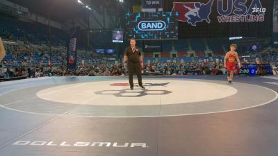 126 lbs Cons. Rd Of 16 - Lukas Foster, IL vs Luke Schoch, CA