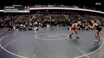 3A 150 lbs Cons. Round 2 - John Schulz, West Carteret High School vs Jackson Gacono, Enka High School