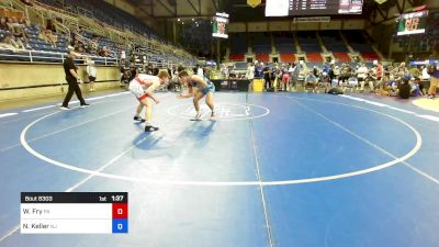 138 lbs 7th Place - Wyatt Fry, PA vs Nate Keller, NJ