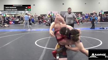 150 lbs Cons. Round 1 - Jack Vaughan, Piper vs Landon Beaver, Hoisington WC