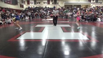 145 lbs 11th Place Match - Kiana Hilsenbeck, Sumner-Fredericksburg vs Emma Dietsch, Lisbon