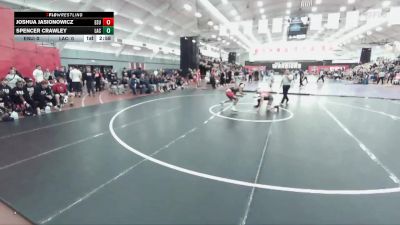 125 lbs Round 1 (4 Team) - Joshua Jasionowicz, East Stroudsburg vs Spencer Crawley, Lackawanna College