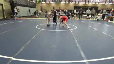 126 lbs Champ. Round 1 - Karson Reinhardt, Sebolt Wrestling Academy vs Jaedn Gallagher, Iowa