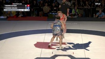 207 lbs 1st Place Match - Maddie Hayden, Michigan vs Phoenix Molina, Illinois