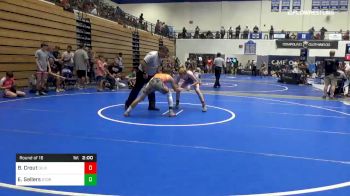 120 lbs Round Of 16 - Ethan Sellers, Storm Wrestling vs Brennen Crout, Gilbert