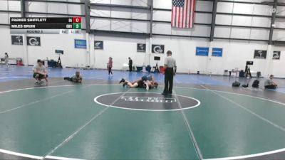 180 lbs Round 5 - Parker Shifflett, 84 Athletes vs Miles Bruin, Grizzly Wrestling Club