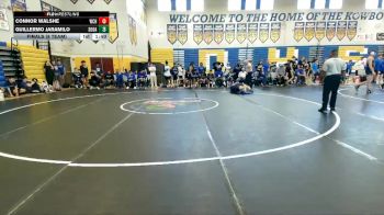 126 lbs Finals (8 Team) - Connor Walshe, Wellington Community Hs vs Guillermo Jaramilo, South Dade