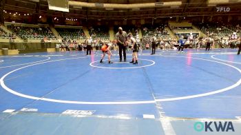 88 lbs Semifinal - Weston Schopf, Lions Wrestling Academy vs Rayen Tally, Roland Youth League Wrestling