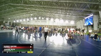 75 lbs Semis (4 Team) - Jasmine Buck, Team Arizona vs Audrey Deeter, Utah Green