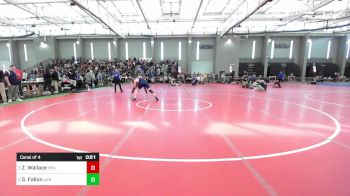 190 lbs Consi Of 4 - Zaire Wallace, Norwich Free Academy vs Gavin Fallon, Avon