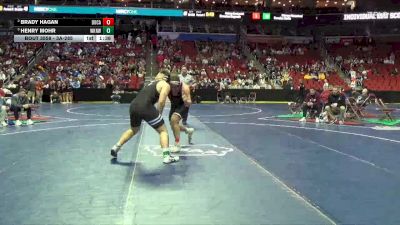 3A-285 lbs Semifinal - Henry Mohr, Waukee Northwest vs Brady Hagan, Dowling Catholic