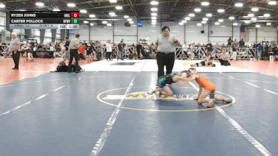 68 lbs Round 4 - 1:30pm Friday - Carter Pollock, NYWAY - Iron Empire vs Ryzen Johns, Oklahoma Elite