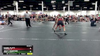 120 lbs Round 2 (6 Team) - Daniel Platti, Validus WC vs Brett Crawford, Savage WA White