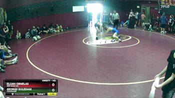 143 lbs Quarterfinal - Georgii Guledani, Chaminade vs Elijah Ornelas, RED WAVE WC