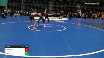 120 lbs Prelims - Luke Ahrberg, Cushing vs Sergio Vela, Spanish Springs B