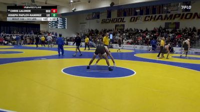 141 lbs Round Of 32 - Chris LaLonde, Roosevelt (CO) vs Joseph Paplov-Ramirez, Los Gatos