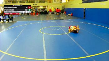 125 lbs Round 3 (6 Team) - Dylan Eimer, Triton College vs Owen Pritchard, North Idaho College