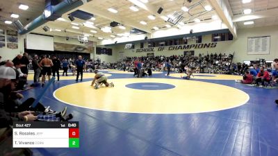 123 lbs Consi Of 16 #1 - Samuel Rosales, Jefferson (CO) vs Tyler Vivanco, Corner Canyon (UT)