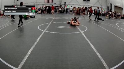 144 lbs Round 5 (6 Team) - Tyler Conroy, Team Shutt Garnett Trained vs Trevor Carl, Palm City Thundercats