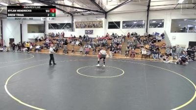 165 lbs Cons. Round 2 - Drew Trigg, Indiana Tech vs Rylan Hendricks, Wabash