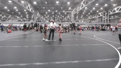 78 lbs Round 2 (6 Team) - Tia Turner, PA West Yellow vs Parker Hoover, BC Lady Predators