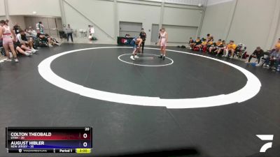 145 lbs Placement Matches (8 Team) - Colton Theobald, Utah vs August Hibler, New Jersey