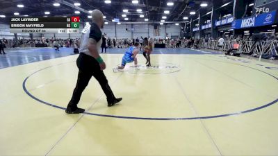182 lbs Round Of 64 - Jack Lavinder, GA vs Brieon Mayfield, NC