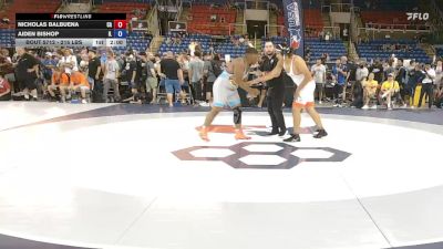 215 lbs Champ. Rd Of 128 - Nicholas Balbuena, CA vs Aiden Bishop, IL