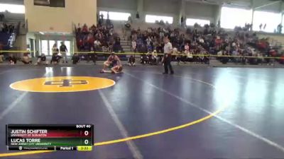 125 lbs Champ. Round 1 - Justin Schifter, University Of Scranton vs Lucas Torre, New Jersey City University