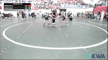 55 lbs Final - Titus Mullins, Redskins Wrestling Club vs Caleb Boyd, Harrah Little League Wrestling