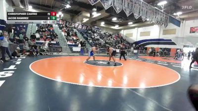 215 lbs Quarterfinal - Christopher Castro, Palm Desert vs Jacob Ramirez, Alta Loma