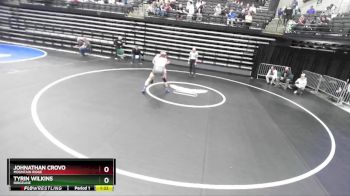 147 lbs Cons. Round 3 - Tyrin Wilkins, Ridgeline vs Johnathan Crovo, Mountain Ridge