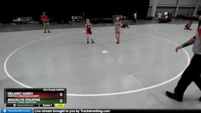 65-68 lbs 5th Place Match - Delaney Hardy, Nebraska Wrestling Academy vs Brooklyn Stauffer, Midwest Xtreme Wrestling