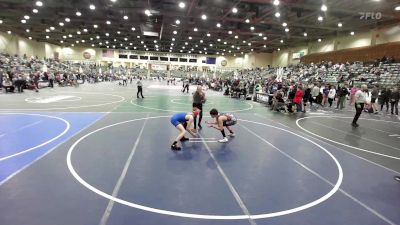 130 lbs Consolation - Wyatt Mcginnis, Fernley WC vs Isaiah Herron, Institute Of Combat