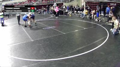 160 lbs Champ. Round 1 - Bentley Philbrick, Impact Wrestling Club vs Dominic Surber, Wayne Wrestling Club